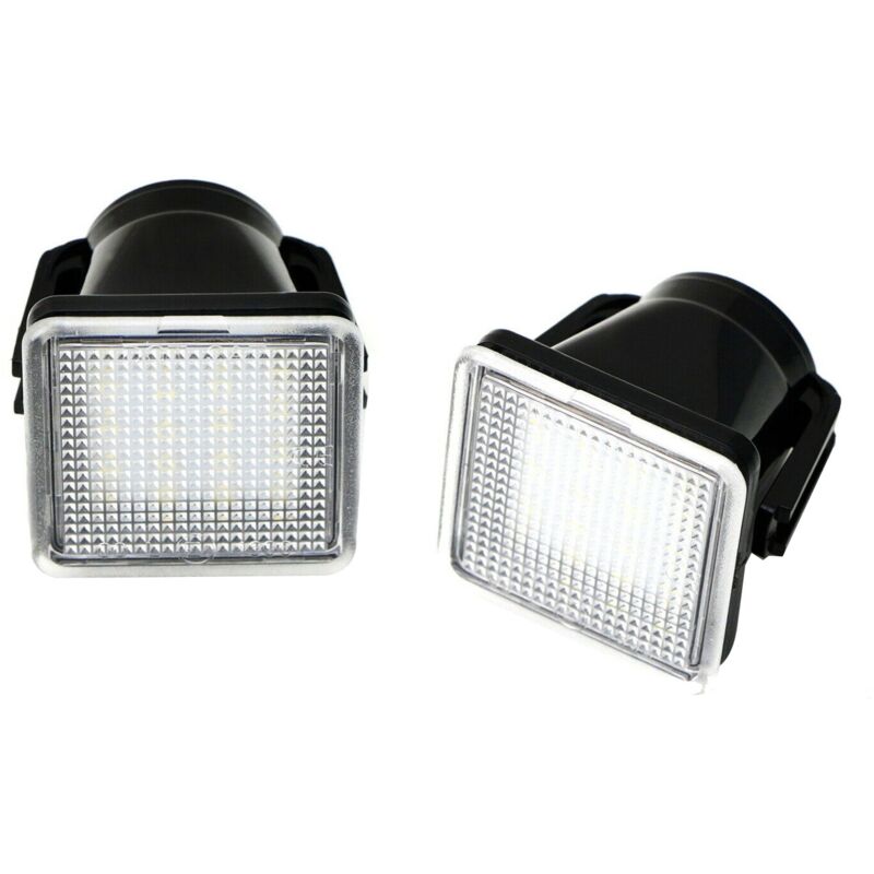 Image of 2X Weiße Auto-LED-Kennzeichenleuchten für Toyota-Tundra Tacoma 14-19