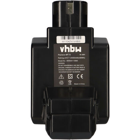 2x Werkzeugakku für Hilti TE 5-A BP72 24V 2000mAh Ni-MH