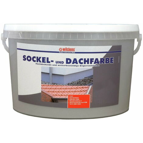 2x Wilckens Sockel- & Dachfarbe Steingrau 2,5 L&nbsp2x13373000080