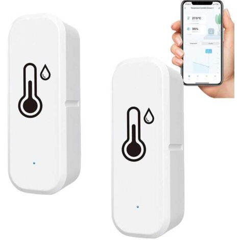 2x WLAN Temperatur Feuchtigkeitssensor – Smart Hygrometer