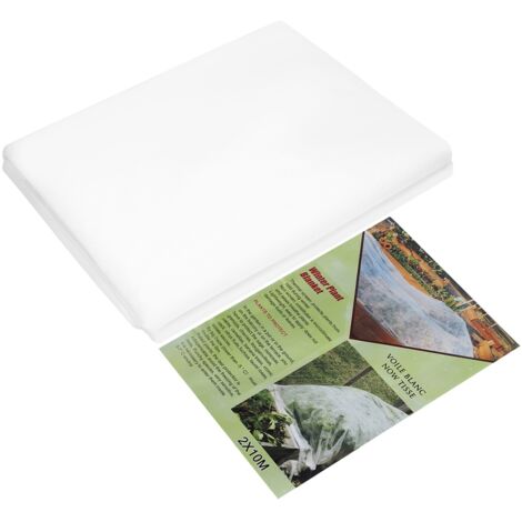 2x10m Filet de Protection Jardin Anti-Insectes Résistant pour Légumes et Fleurs