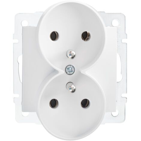 2x16A - Bianco - Sicurezza e praticità
