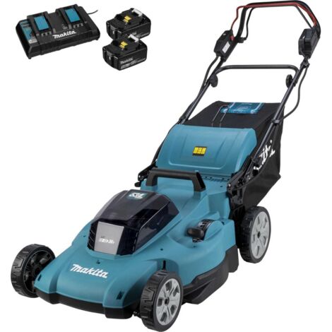 2x18V Batería de cortacésped DLM539PT2  2 baterías 5.0 AH +cargador