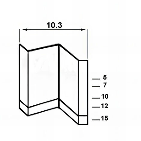 3 000 agrafes CADRE 10-12 - 10,3 x 12 mm - 314TU12 - Alsafix