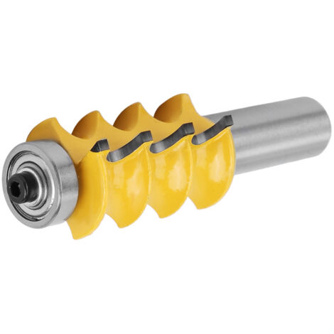 3/16"-Dreifach-Nagelfräser mit 1/2"-Schaft für Zierleisten