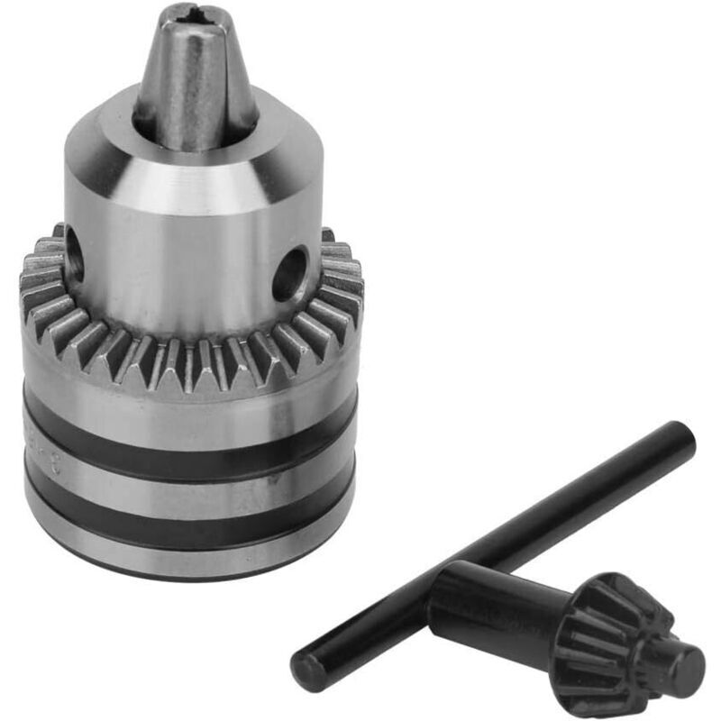 3-16mm Drill Chuck, High-Precision Drill Chuck with Stainless Steel Key, Milling Tool Kit for Professional Workshops and Demanding Amateurs