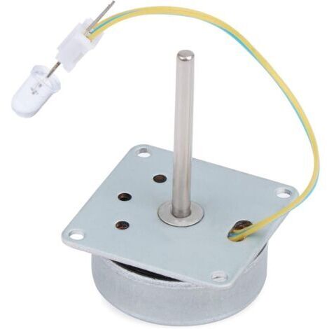 3-24V Micro triphasé AC Mini Moteur sans Brosse de Main, Mini générateur pour d'aide pédagogique modèle expérimental