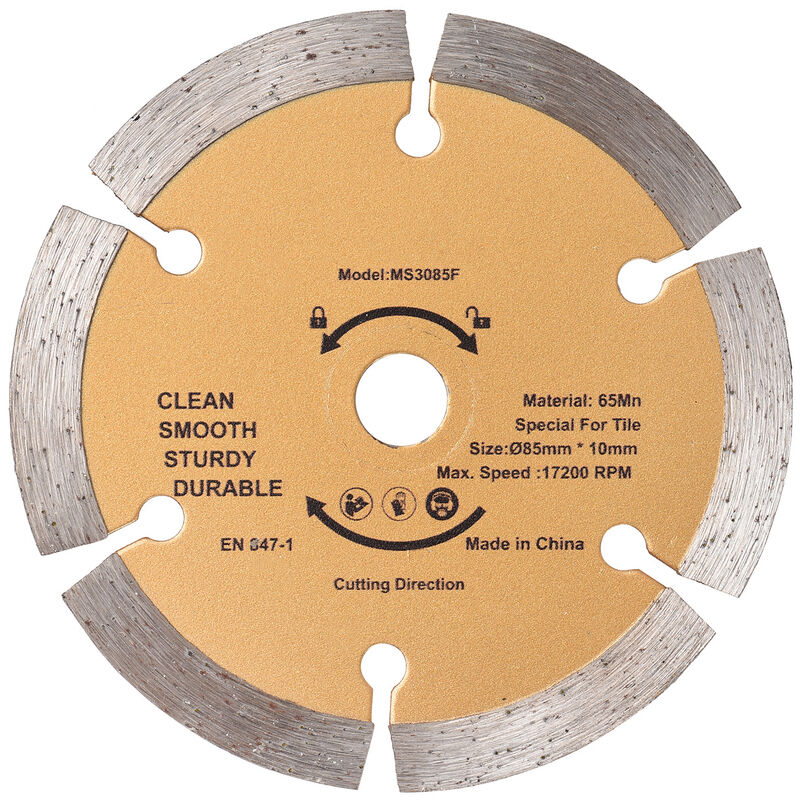 3-3/8 pollici (85 mm) Mini Diamond Callo di taglio...