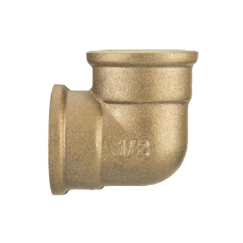 3/4' BSP Thread Pipe Connection Elbow Female x Female Screwed Fittings Iron Cast Brass