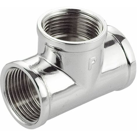 3/4" BSP Tuyau Connexion Tee Femelle Vissé 3-Voies Garnitures