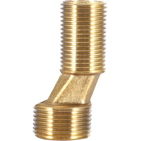 3/4" x 1/2" NPT Sechskant-Messingverschraubung für Wasserleitungsinstallationen