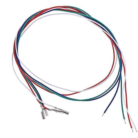 3/4PCS Câble phono pour cellule, fils de connexion pour porte-cellule phono de platine vinyle - D-