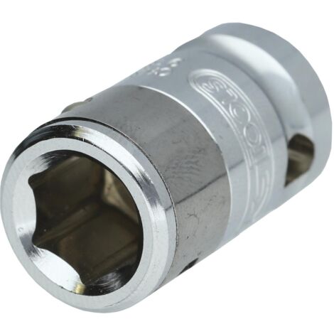 3/8" Adattatore CHROME c.anello di serraggio,p.inserti 10mm