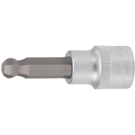 3/8" Bit-Stecknuss Innensechskant mit Kugelkopf, 5mm