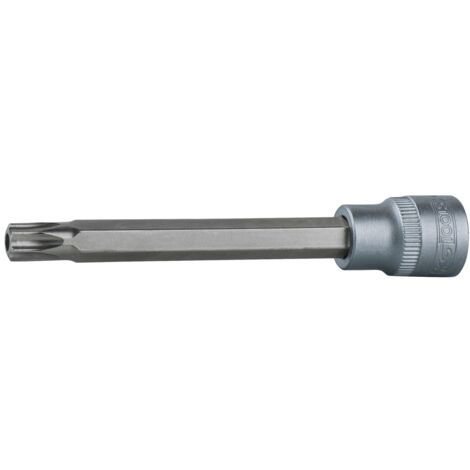 3/8" Bit-Stecknuss Torx mit Stirnlochbohrung, lang, TB60