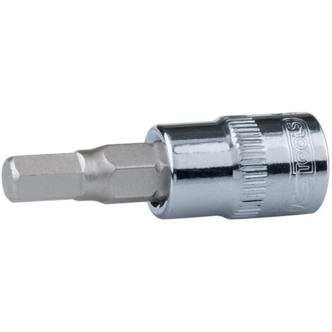 3/8" CHROMEplus Bit-Stecknuss Innensechskant, 1/8"