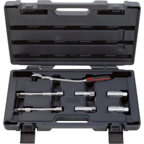 3/8" CHROMEplus Zündkerzen-Service-Satz, 7-tlg