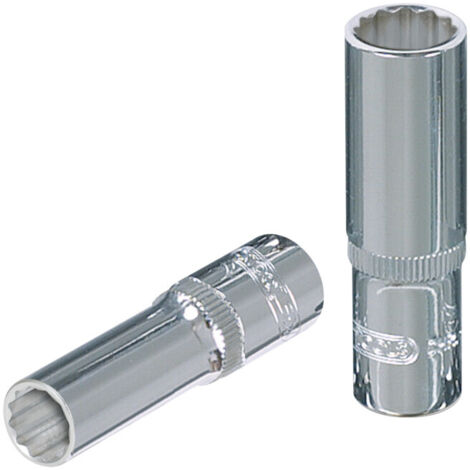3/8" Douilles 12 pans CHROMEplus, longues, 17 mm