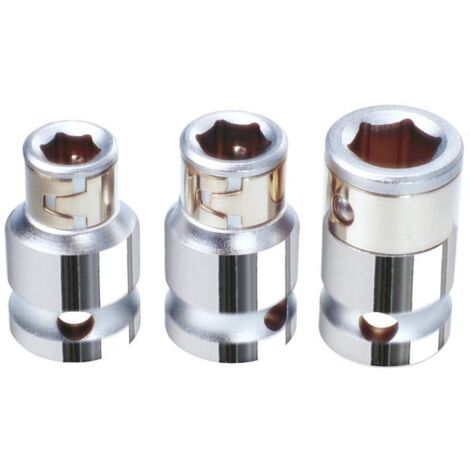 3/8" Douilles porte-embouts CHROMEplus, pour 1/4"