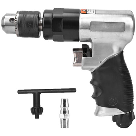 3/8"-Druckluftpistole mit selbstsicherndem Spannfutter, 3 Backen, 1800 U/min – Professionelles pneumatisches Werkstattwerkzeug