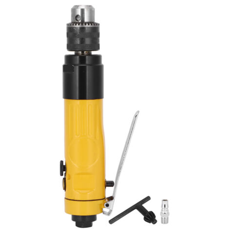 3/8"-Gerader Druckluftbohrer aus Zinklegierung für Bohrungen von 1,5-10 mm, Profiwerkzeug