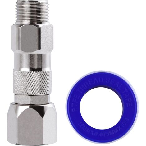 3/8-Inch Airless pistolet Joint pivotant 360 degrés rotation 3/8 pouces Joint pulvérisateur avec ruban tuyau de pulvérisation haute pression Joint pivotant tuyaux accessoires raccord de tuyau