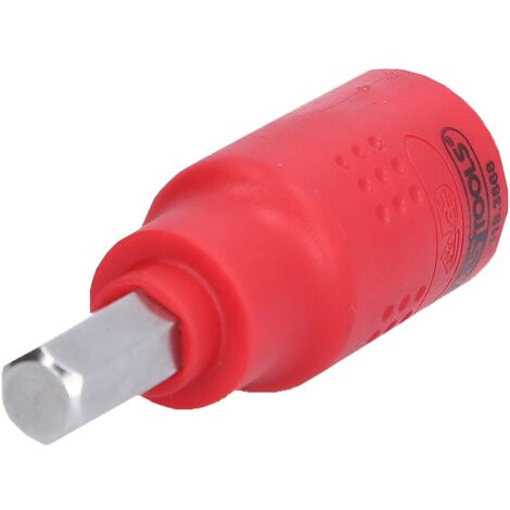 3/8" Isolierte Bit-Stecknuss Innensechskant, 8mm, 60mm lang