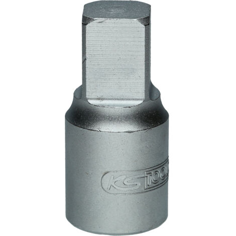 3/8" Öldienst-Bit-Stecknuss für Innenvierkant-Schrauben, 12 mm