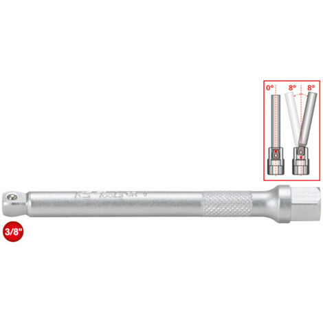3/8" Rallonges inclinables, 150mm