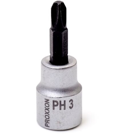 3/8 "Steckschlüssel für PH 3 Proxxon 23596 Kreuzschlitzschrauben