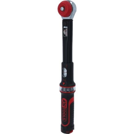 KSTOOLS 3/8"Chiave dinamometrica c.testa a cricco a quadro scorrevole ERGOprec,10-50Nm