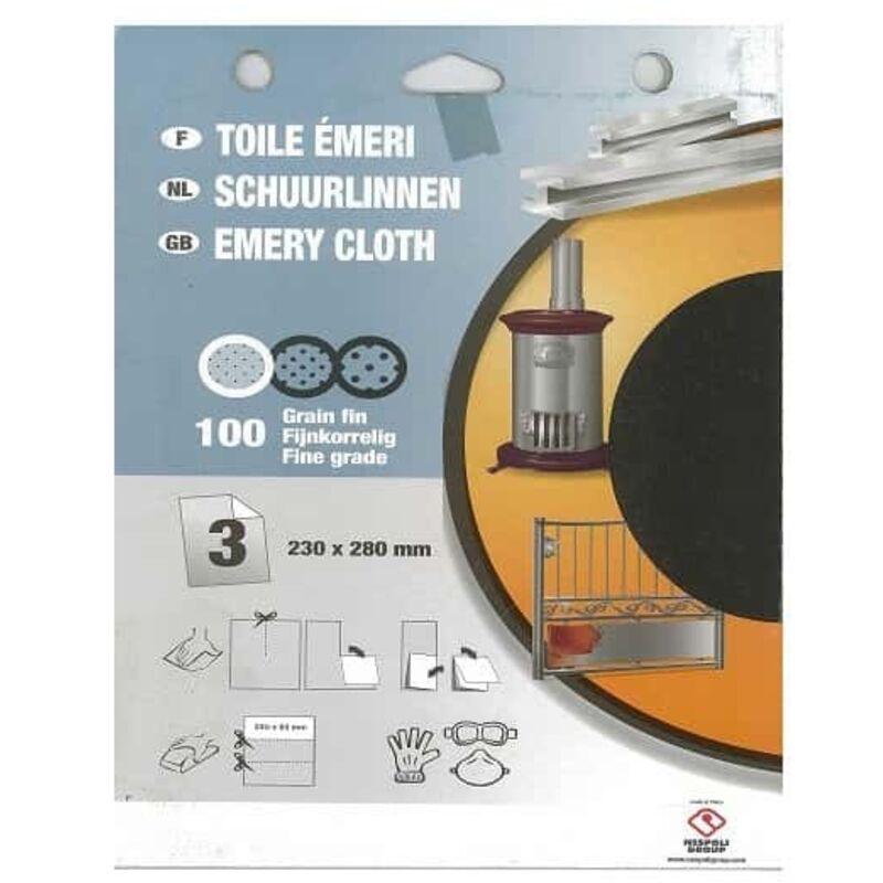 3 Abrasivo Emeri Gr Super Fino - Roulor