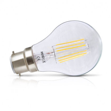 3 Ampoules LED B22 8W 1150lm Bulb - Blanc Naturel 4000K