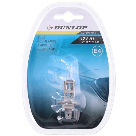 3 Ampullen 12V H1 55W Dunlop