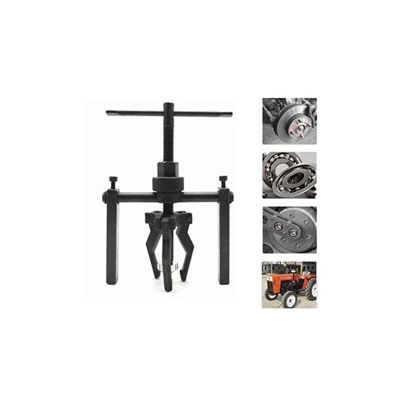 Image of 3-Backen-Innenlagerabzieher für Auto-Motorrad-Auto, Innenlagerabzieher aus Kohlenstoffstahl