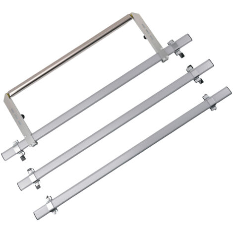 3 Bars Roof Rack for Vauxhall Vivaro Van 2019-Onwards Zinc Plated Cargo Carrier