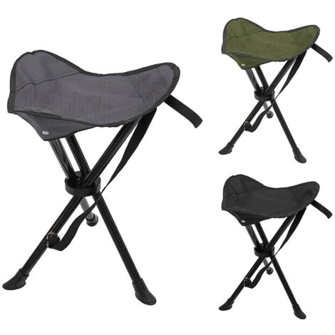 3-Bein Hocker Campinghocker -DAS1000-1-2-Grün-var