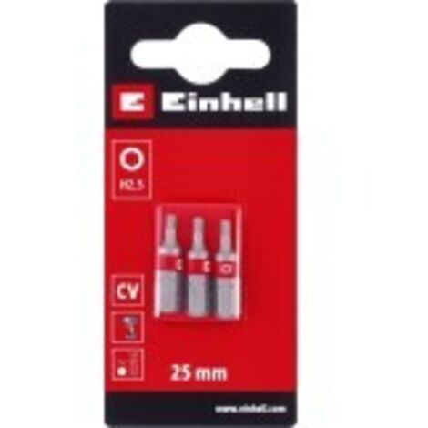 3 BIT STANDARD 25MM ESAGONALI 2,5MM