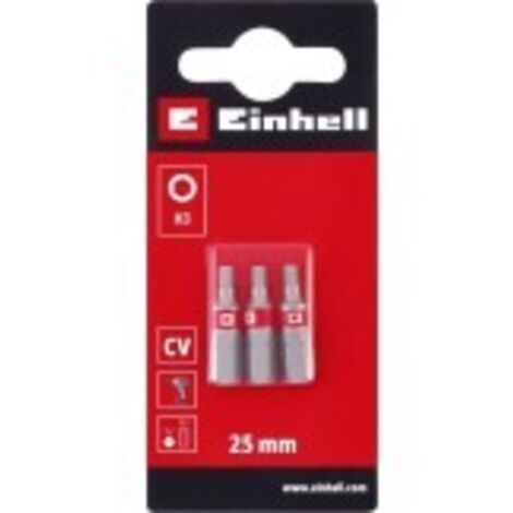 3 BIT STANDARD 25MM ESAGONALI 3MM