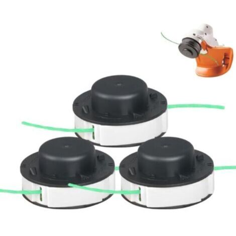 3 bobines de fil de rechange pour Stihl FSA 56 et Autocut 2-2