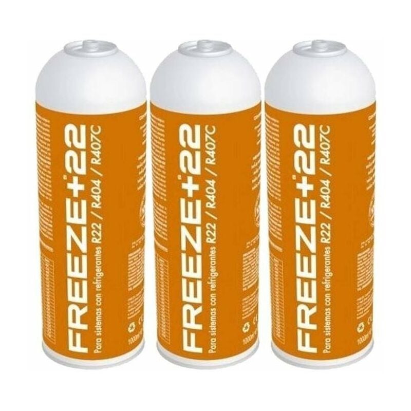 3 Freeze +22 400GR Sostituire Bottle di gas