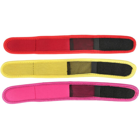 3 Bracelets Anti-Moustiques avec 3 Recharges - Répulsif Insectes Portable pour Wristband