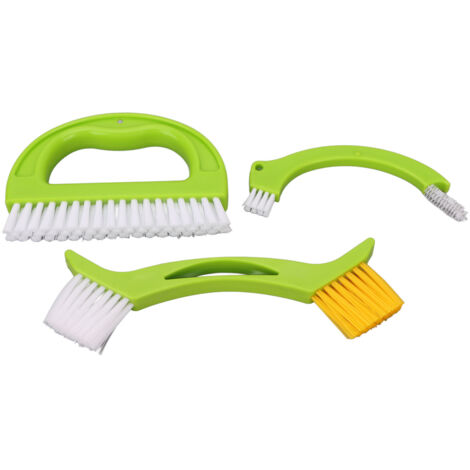 3 Brosses de Nettoyage pour Joints Carrelage, Salle de Bain et Cuisine - Idéal Spa, Beauté, Salon