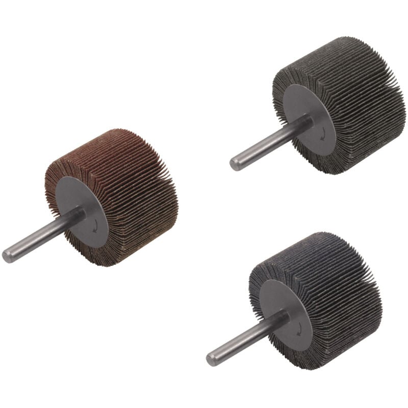 3 brosses pour meuleuse droite MLD 750 - FARTOOLS - 115916