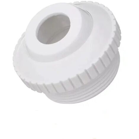 3 buses de piscine - Raccords de rechange blancs, accessoires de piscine, raccords de rechange pour buses de sortie/refoulement de piscine