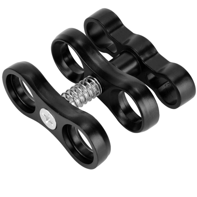 Image of ZVD - 03 Butterfly Ball Clip, Butterfly Ball Clip Mini Clip Aluminum Alloy Diving Ball, Diving Clip