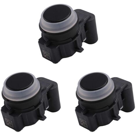 3 capteurs de stationnement pour pare-chocs de voiture Tesla Model SX 1048473-01-A 0263033324 Noir
