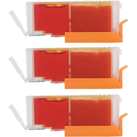 3 Cartouches d'Encre pour Imprimante Canon CLI871 MG5780 TS6080 TS5080 - Fournitures Bureau École