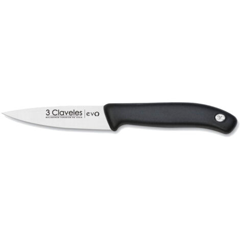 3 CLAVELES Cuchillo de verduras con hoja de 9cm E01351
