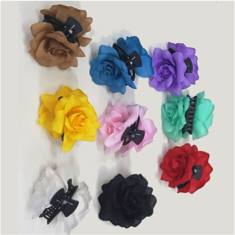 3 Clips De Flores Pequeñas Clips De Pelo Clips De Pelo -